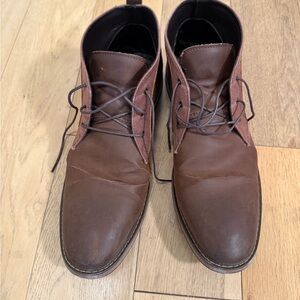 Brown Leather Men's Shoes
